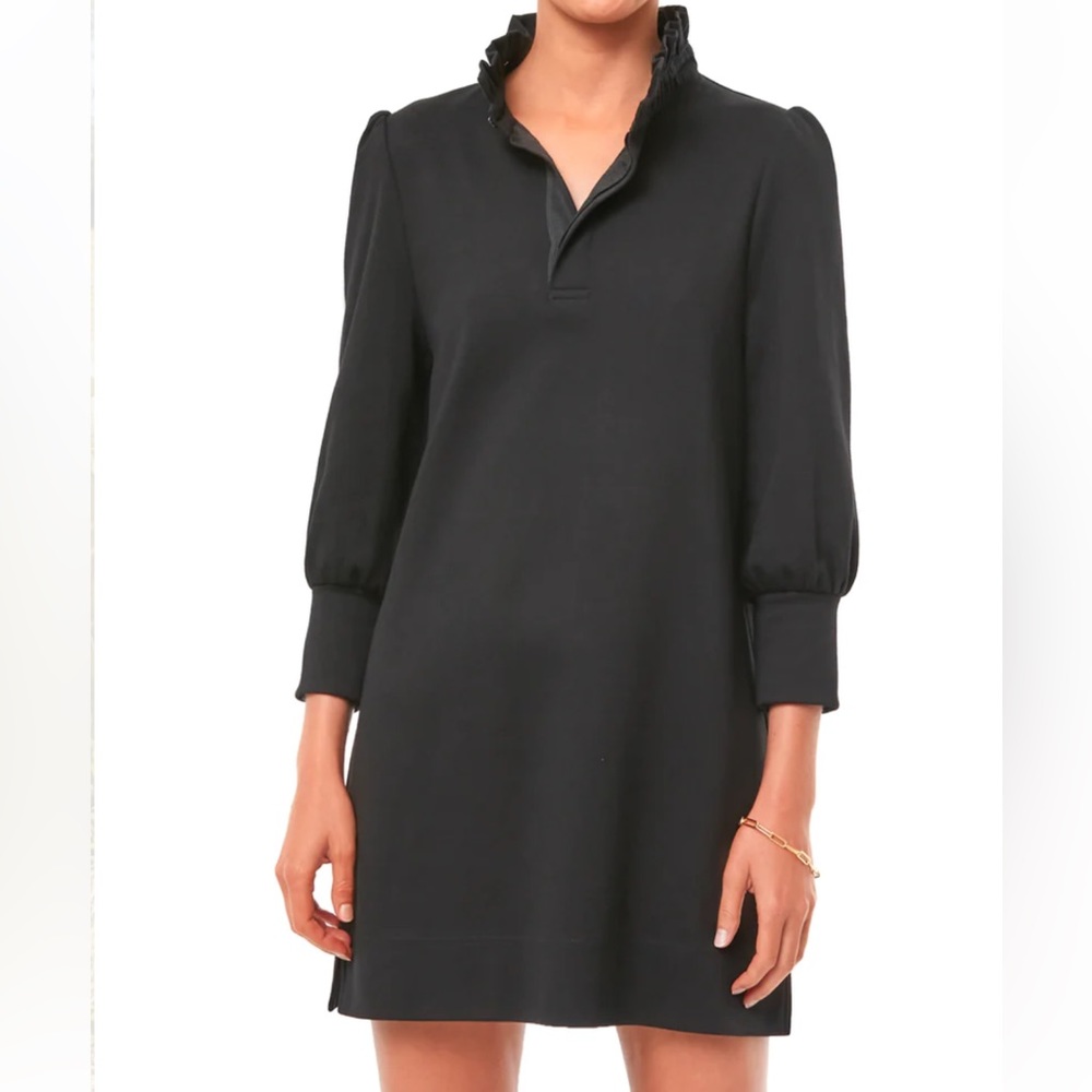 Tuckernuck pomander place black charlotte Terry Dress women size M